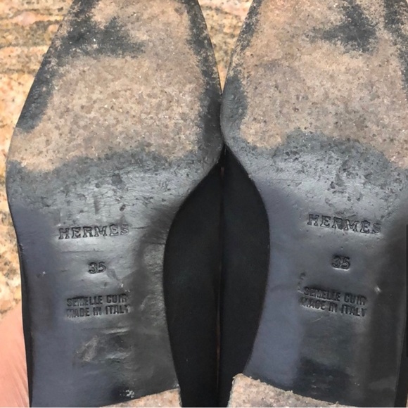 Hermes shoes. In good condition and you can wear any occasion. - Picture 6 of 8